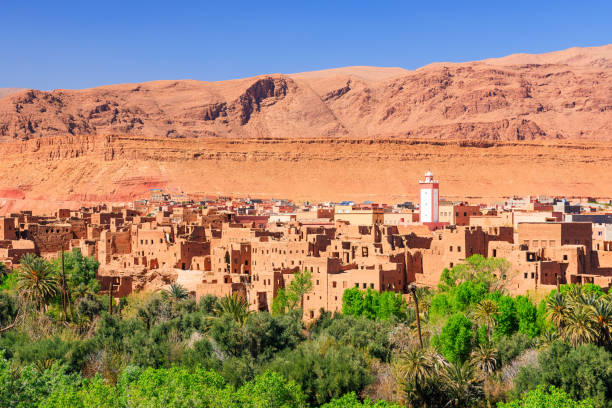 Scenic view of Merzouga dunes during 3-day desert tour