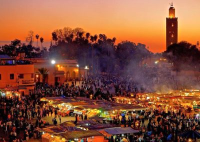 Viajes a Marrakech, Jemaa el-Fnaa