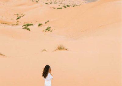 Actividades románticas en el desierto
